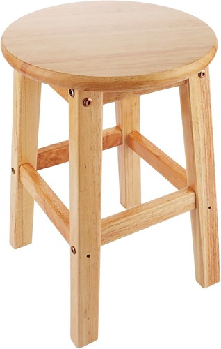 Aselected solid wooden stool - aselected,