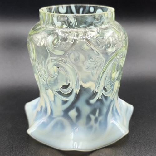 Victorian vaseline glass - victorian, oil