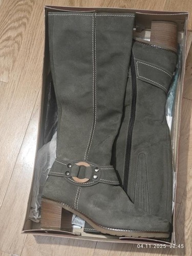 Women gabor boots khaki - gabor, suede