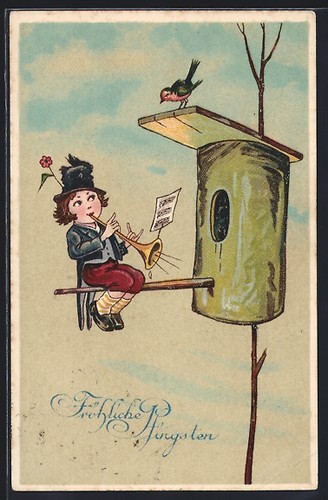 Postcard happy pentecost - postcard,