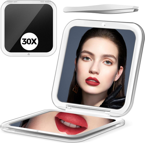 Compact mirror 30x - compact, mirror,