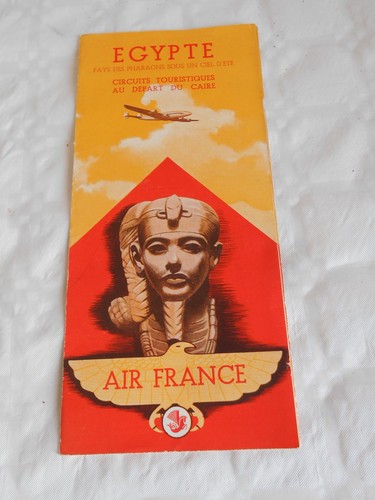 Air france brochure timetable - france,