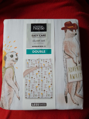 Meerkat duvet cover set double