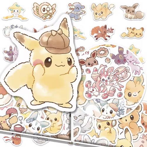 80pcs pokémon stickers - 80pcs,