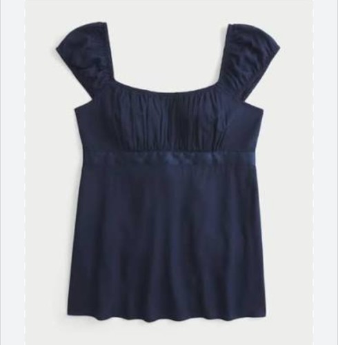 New hollister navy blue - navy, cami