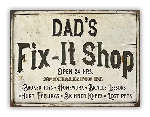 Dads fix shop metal - dads,