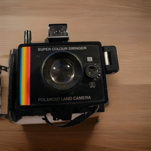 Vintage polaroid super colour - vintage,