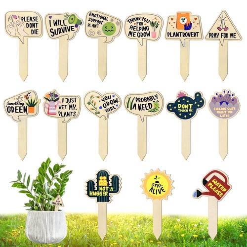 Set plant label signs - plant,