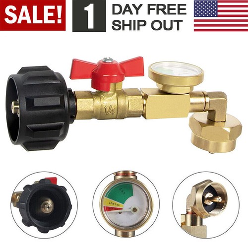 Propane refill adapter - propane,