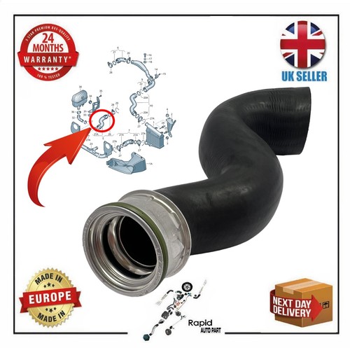 Intercooler pipe turbo hose - intercooler,