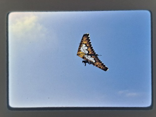 Hang glider ektachrome slide - ektachrome,