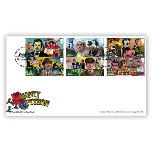 2025 monty python stamp set - monty,