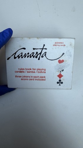 Vintage benno canasta - benno, playing