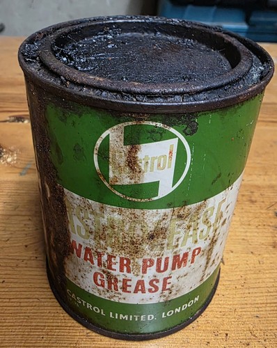 Vintage castrol grease water - vintage,
