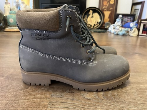 Moshulu ladies boots khaki - boots,