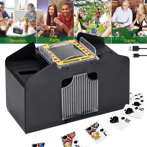 Automatic cards shuffler - cards,