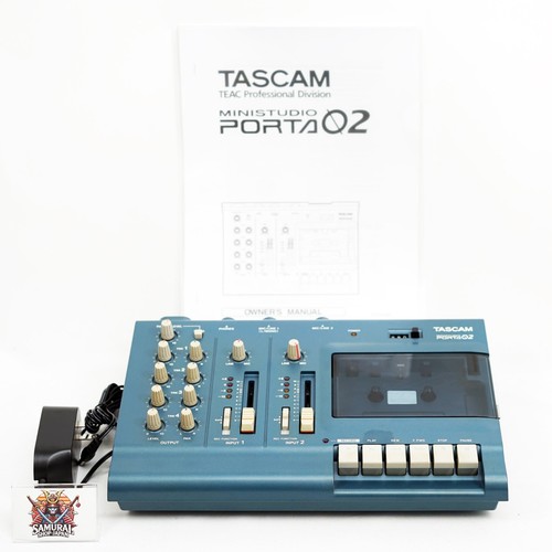 Tascam porta blue cassette - 02,