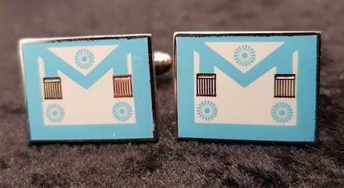 Pair silver plated gents - pair,