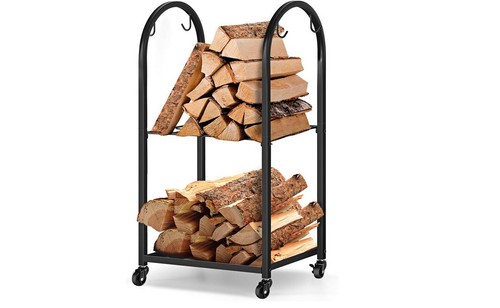 Uomio firewood rack indoor - firewood,
