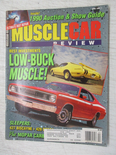 Muscle car review magazine - muscle,