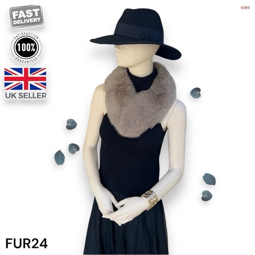 Genuine real fox fur collar - genuine,
