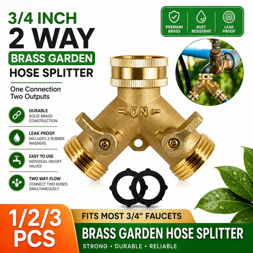Hose pipe valve - hose, splitter