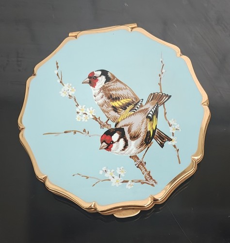Vintage stratton blue enamel - stratton,