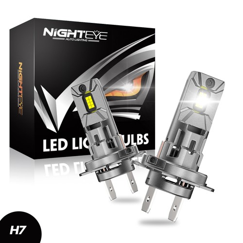 Nighteye 70w 6500k led - h7,