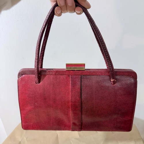 Vintage 1960s est burgundy - vintage,