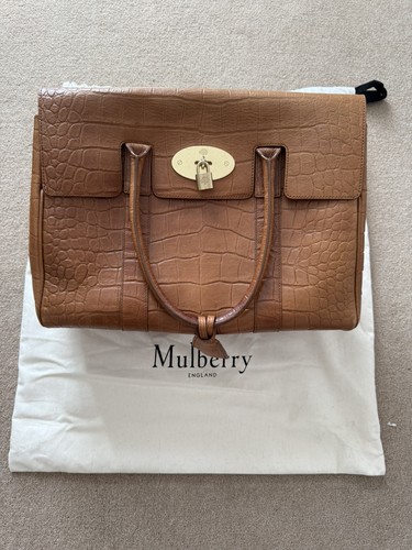 Mulberry bayswater leather - mulberry,