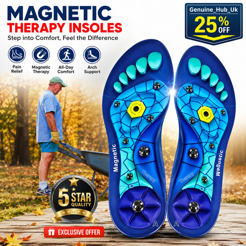 Magnetic acupressure shoe - magnetic,