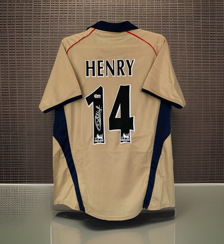Thierry henry signed - thierry,