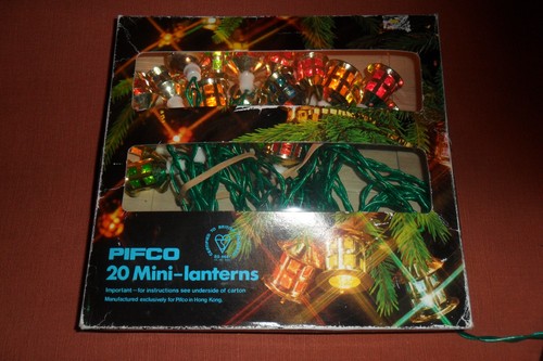 Vintage pifco mini lanterns - vintage, 20