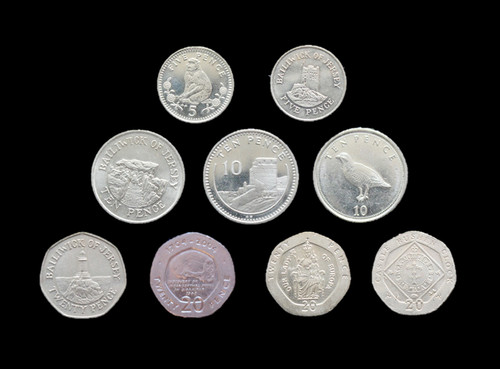 Territories circulated coins - territories,