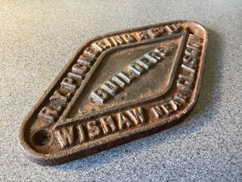 Original railway plate y - original,