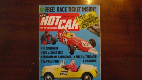 Hot car magazine april - hot, 1969