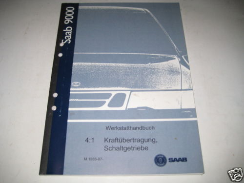 Workshop manual saab - workshop,