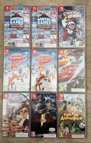 Nintendo switch game - joblot, 9