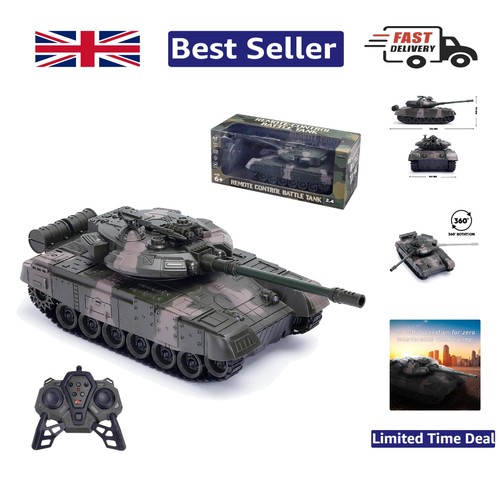 Durable metal military - rc, tank