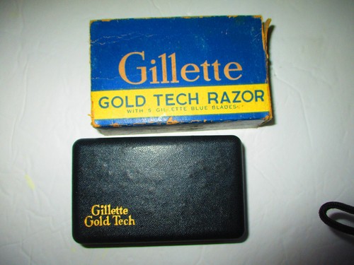 Vintage gillette gold tech - gillette,