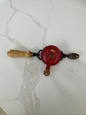 Vintage hand drill manually - hand,