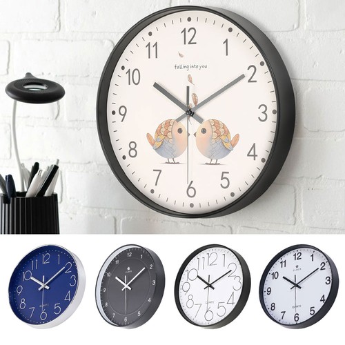 Modern large number wall - number, clock