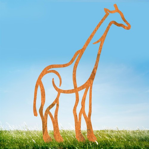 Rustic contemporary giraffe - contemporary,