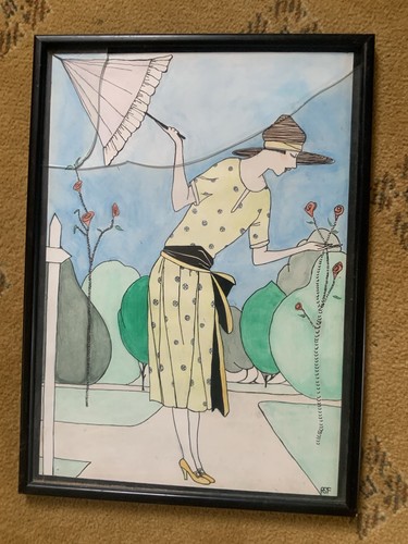 1920s art deco style hand - deco,
