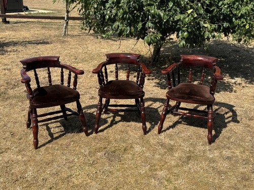 Vintage pub chairs captains - chairs,