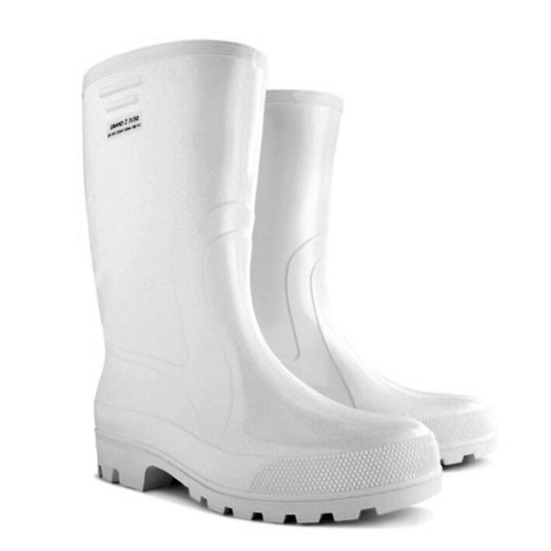 White waterproof wellington - white,