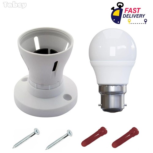 Bayonet batten socket lamp - socket,