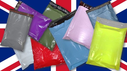 Mailing bags pink - mailing, red