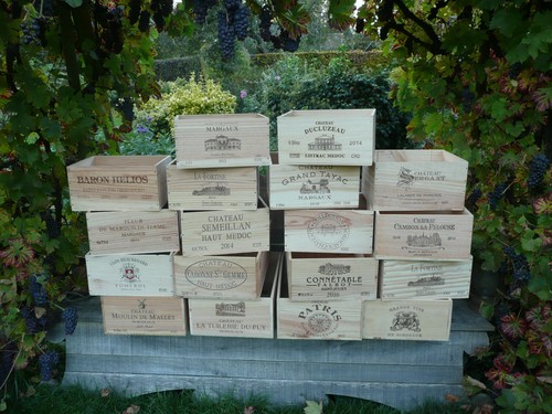 Wine box crate - crate, bottle