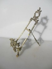 Brass easel picture stand - brass,